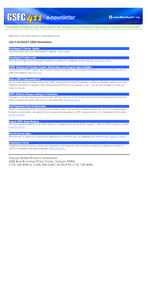 GSFC 411 e-newsletter [July-Aug. 2009]