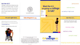 Want the 411 on going to college in GA?