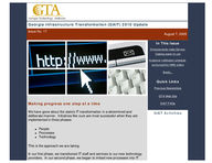 Georgia Infrastructure Transformation (GAIT) 2010 update, Vol. 1, Issue 17 (Aug. 7, 2009)