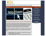 Georgia Infrastructure Transformation (GAIT) 2010 update, Vol. 1, Issue 2 (Feb. 20, 2009)