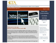 Georgia Infrastructure Transformation (GAIT) 2010 update, Vol. 1, Issue 5 (Mar. 31, 2009)