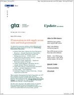 Georgia Technology Authority (GTA) update newsletter, 2019 July-August