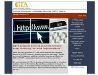 Georgia Enterprise Technology Services (GETS) update, Vol. 2, Issue 14 (July 9,  2010)