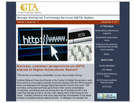 Georgia Enterprise Technology Services (GETS) update, Vol. 3, Issue 11 (Nov. 4,  2011)