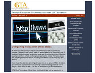 Georgia Enterprise Technology Services (GETS) update, Vol. 3, Issue 6 (June 3,  2011)