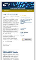 Georgia Technology Authority (GTA) update [Vol. 5, Issue 12 (Dec. 4, 2013)]