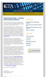 Georgia Technology Authority (GTA) update [Vol. 6, Issue 5 (May 7, 2014)]