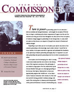 From the commissioner, Vol. 1, no. 4 (Fall 2002)
