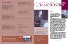 From the commissioner, Vol. 2, no. 3 (Summer 2003)
