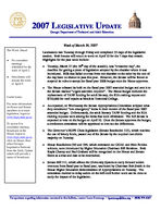 Legislative update [Mar. 26, 2007]