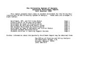Semester enrollment report, Fall 1995