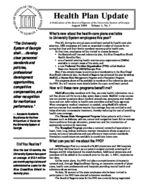 Health plan update [Vol. 1, no. 1 (Aug. 2000)]