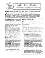 Health plan update [Vol. 9, no. 2 (Oct. 22, 2008)]