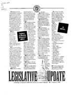 Legislative update: a briefing for faculty and staff of the University System of Georgia, No. 1 (Jan. 9, 1995)
