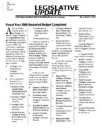 Legislative update: a briefing for faculty and staff of the University System of Georgia, No. 9 (Mar. 7, 2000)