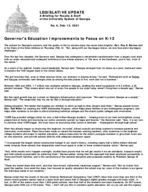 Legislative update: a briefing for faculty and staff of the University System of Georgia, No. 6 (Feb. 12, 2001)