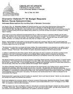 Legislative update: a briefing for faculty and staff of the University System of Georgia, No. 8 (Feb. 26, 2001)