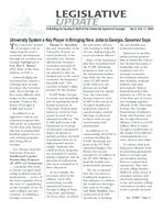 Legislative update: a briefing for faculty and staff of the University System of Georgia, No. 6 (Feb. 11, 2002)