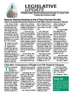 Legislative update: a briefing for faculty and staff of the University System of Georgia, No. 1 (Jan. 12, 2004)