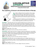 Legislative update: a briefing for faculty and staff of the University System of Georgia, No. 5 (Feb. 5, 2007)