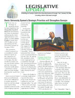 Legislative update: a briefing for faculty and staff of the University System of Georgia, No. 3 (Jan. 28, 2008)