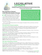 Legislative update: a briefing for faculty and staff of the University System of Georgia, No. 6 (Feb. 18, 2008)