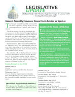 Legislative update: a briefing for faculty and staff of the University System of Georgia, No. 1 (Jan. 11, 2010)