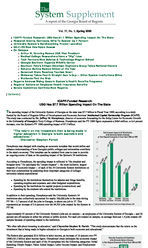 The system supplement: a report of the Georgia Board of Regents, Vol. 36, no. 2 (Spring 2000)