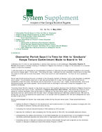 The system supplement: a report of the Georgia Board of Regents, Vol. 37, no. 4 (May 2001)