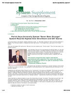 The system supplement: a report of the Georgia Board of Regents, Vol. 37, no. 8 (Nov. 2001)