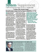 The system supplement: a report of the Georgia Board of Regents, Vol. 38, no. 8 (Nov. 2002)