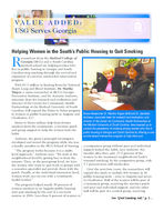 Value added - USG serves Georgia [Oct. 2009]