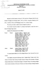Minutes, Mar. 7-8, 1995