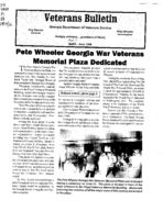 Veterans bulletin [Mar. [i.e. Apr.] - June 1999]