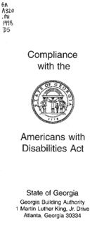 Compliance with the Americans with Disabilities Act