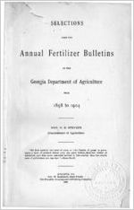 Information in regard to commercial fertilizers and chemicals and illuminating oils [1898-1904]