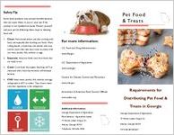 Pet food & treats : requirements for distributing pet food & treats in Georgia