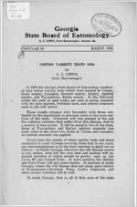 Circular [Mar. 1921]