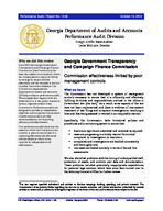 Georgia Government Transparency and Campaign Finance Commission