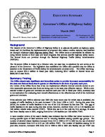 Executive summary. Governor's Office of Highway Safety
