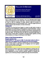 Follow-up review. Food-Pool-Tourist Program, Department of Human Resources