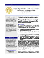 Professional Standards Commission