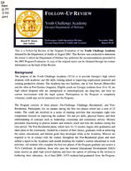 Follow-up review. Youth Challenge Academy, Georgia Department of Defense