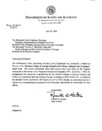 Follow-up review, Medical College of Georgia Hospital and Clinics: indigent and uncompensated care