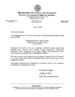 Information systems controls review. Department of Community Affairs