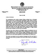 Information systems controls review