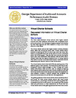 Virtual charter schools