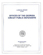 A special report on the offices of the Georgia circuit public defenders
