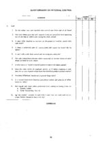 Questionnaire on internal control [1976]