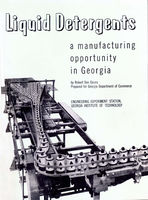 Liquid detergents : a manufacturing opportunity in Georgia